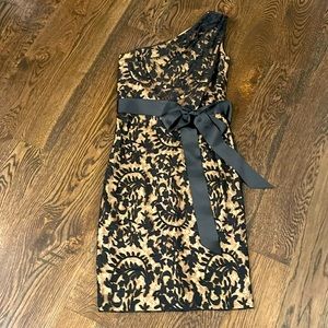 Tadashi Shoji one should elegant lace cocktail dress!